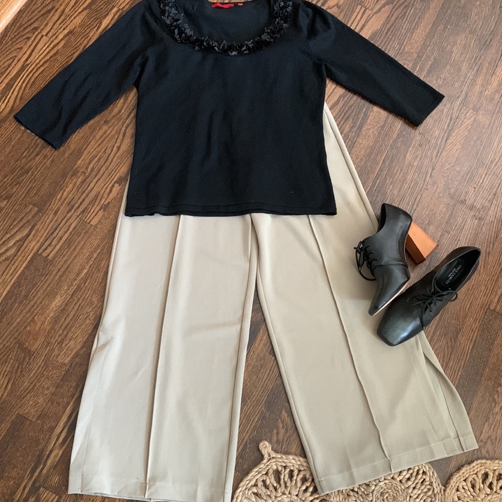 3/4 sleeve lightweight sweater